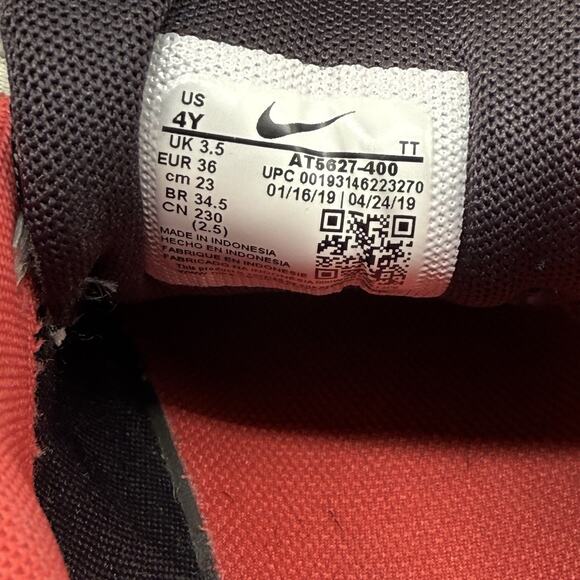 Nike Air Max 200 GS Big Kids Size 4Y Sneakers AT5627-400 Royal Pulse - Picture 6 of 7